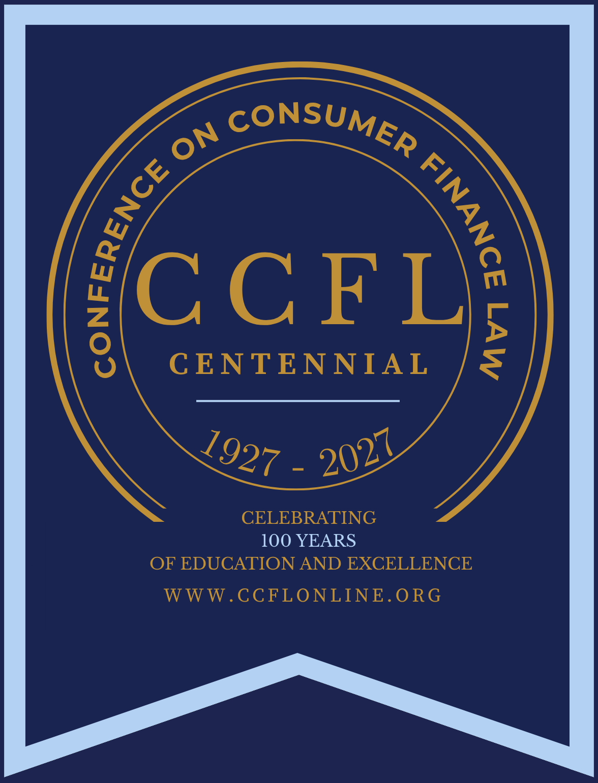 Conference on Consumer Finance Law celebrating 100 years, 1927 through 2027